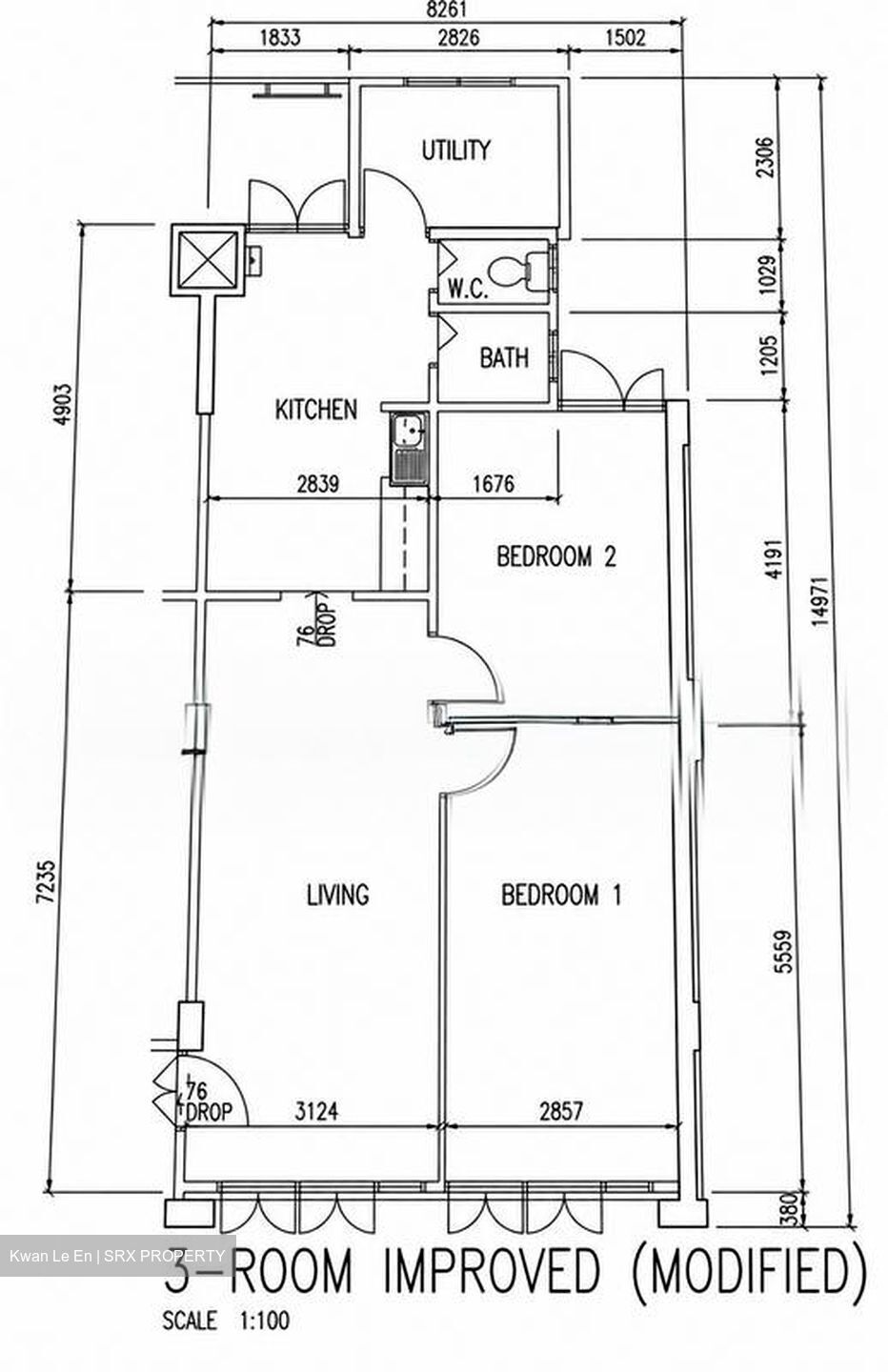 Blk 128 Bukit Merah View (Bukit Merah), HDB 3 Rooms #564802781